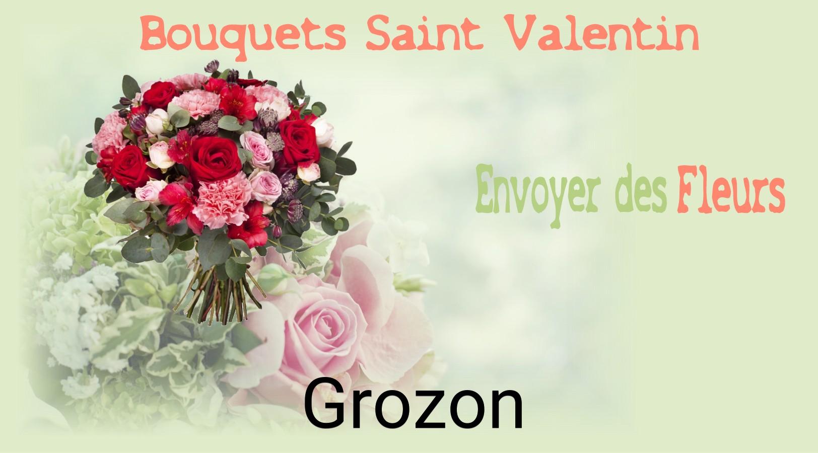 Roses de Saint-Valentin livrées à Grozon